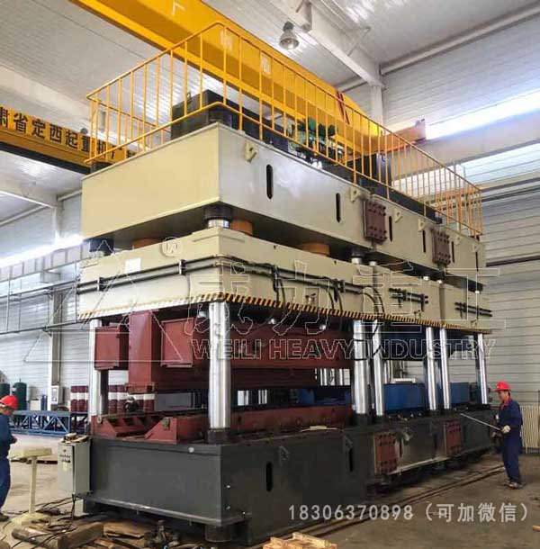 冷壓成型橋梁波形鋼腹板液壓機3600噸壓力機