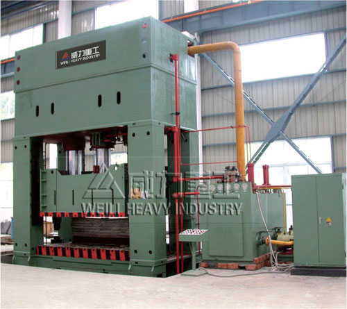 800噸框架式單動薄板拉伸液壓機(jī)