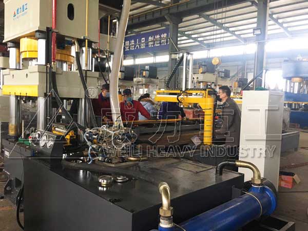 送料機(jī)調(diào)試工作