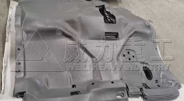 客戶現(xiàn)場模壓成型產(chǎn)品