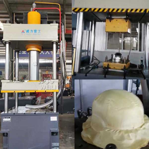 生產(chǎn)頭盔機器設(shè)備-200噸玻璃鋼頭盔成型液壓機