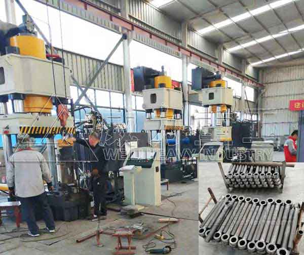 三臺熱鍛成型液壓機(jī)