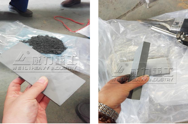 鎢粉壓磚成型液壓機(jī)案例