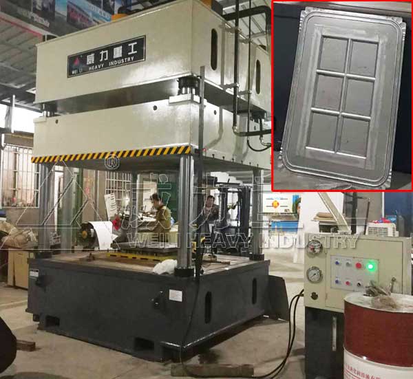 不銹鋼板材拉伸機(jī)-200T不銹鋼櫥柜門板拉伸液壓機(jī)