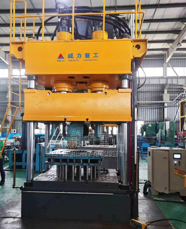 315噸不銹鋼風(fēng)機殼拉伸液壓機