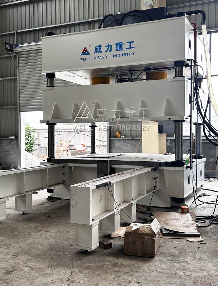 軸承壓裝液壓機-400噸四柱液壓機(移動工作臺)